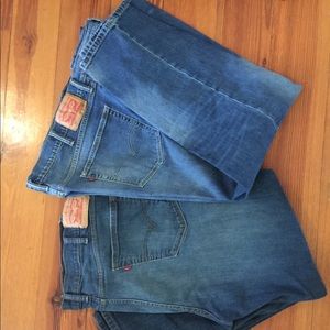 Men's Levi 541 Jeans classic rinse EUC